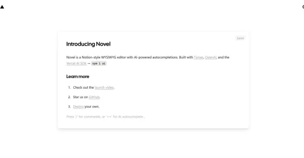 Novel logo