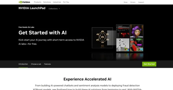 Nvidia Launchpad AI logo