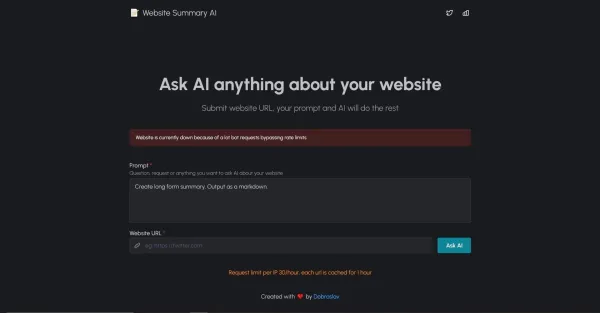 Website Summary AI logo