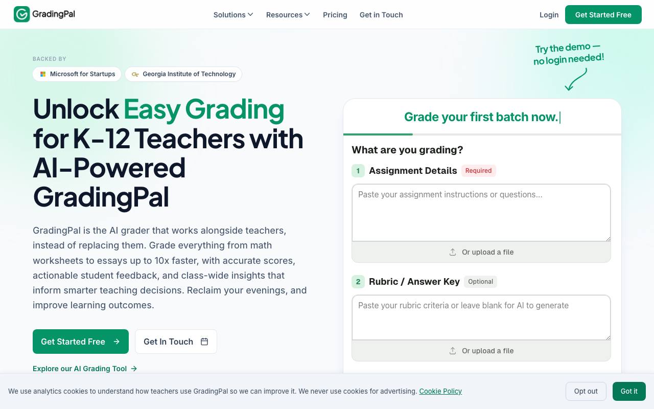 GradingPal screenshot