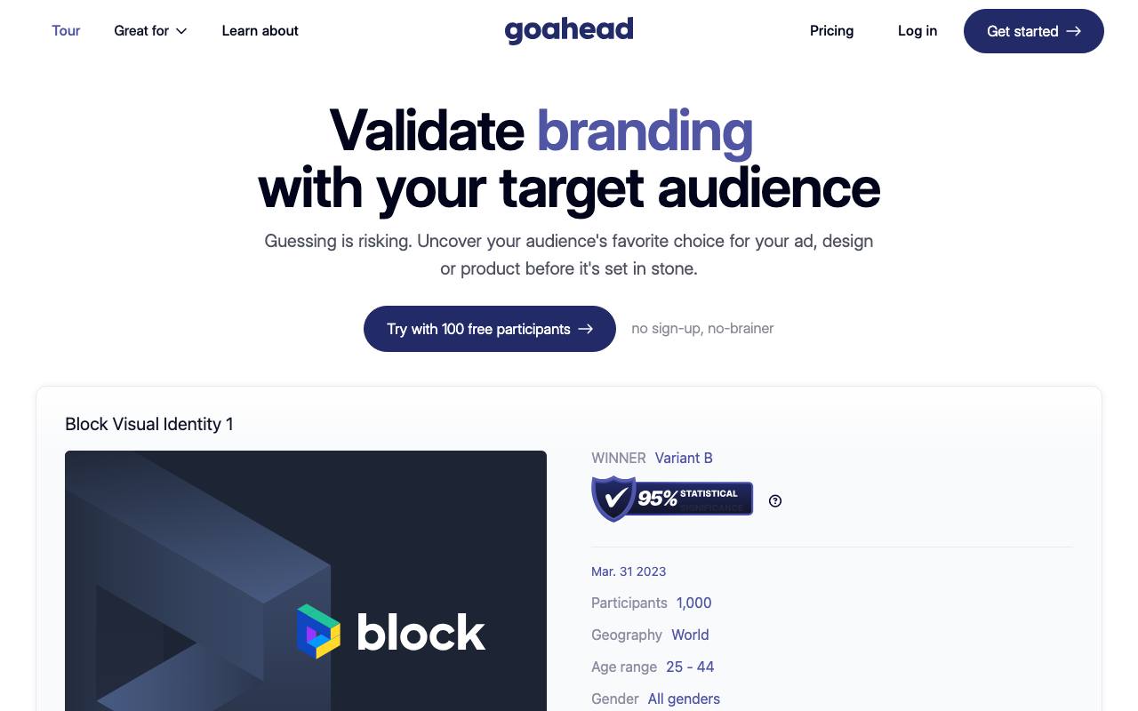 goahead screenshot