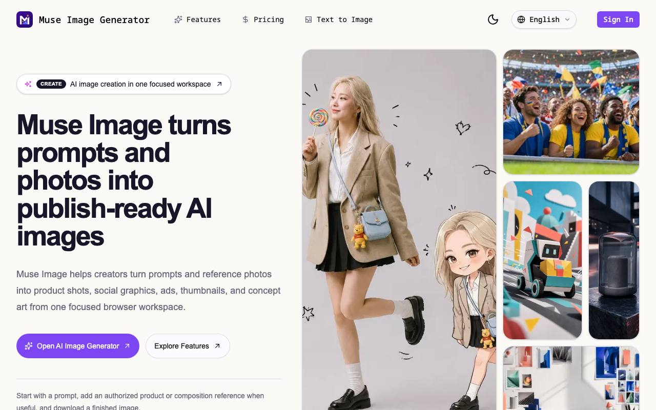 Muse Image screenshot