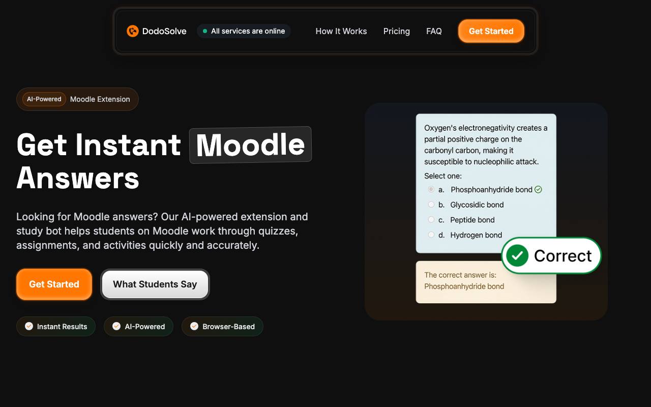 DodoSolve screenshot