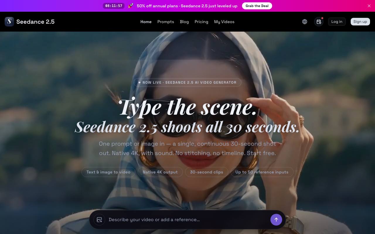 Seedance 2.5 screenshot
