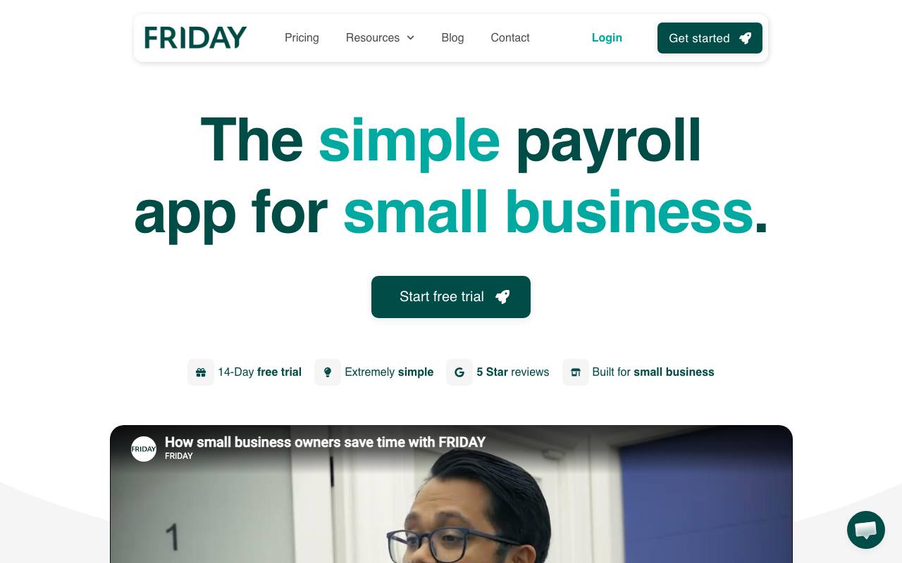 FRIDAY screenshot