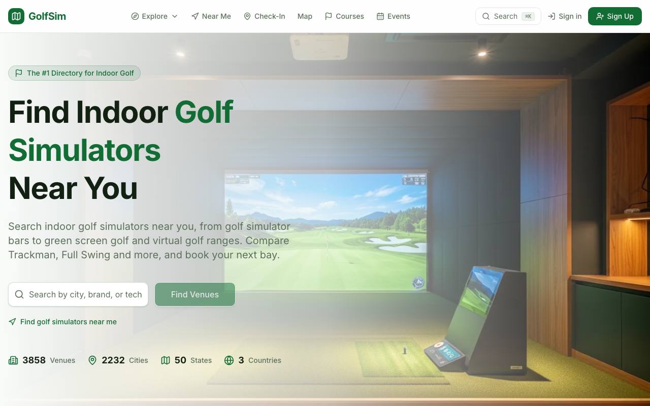 Golfsim screenshot