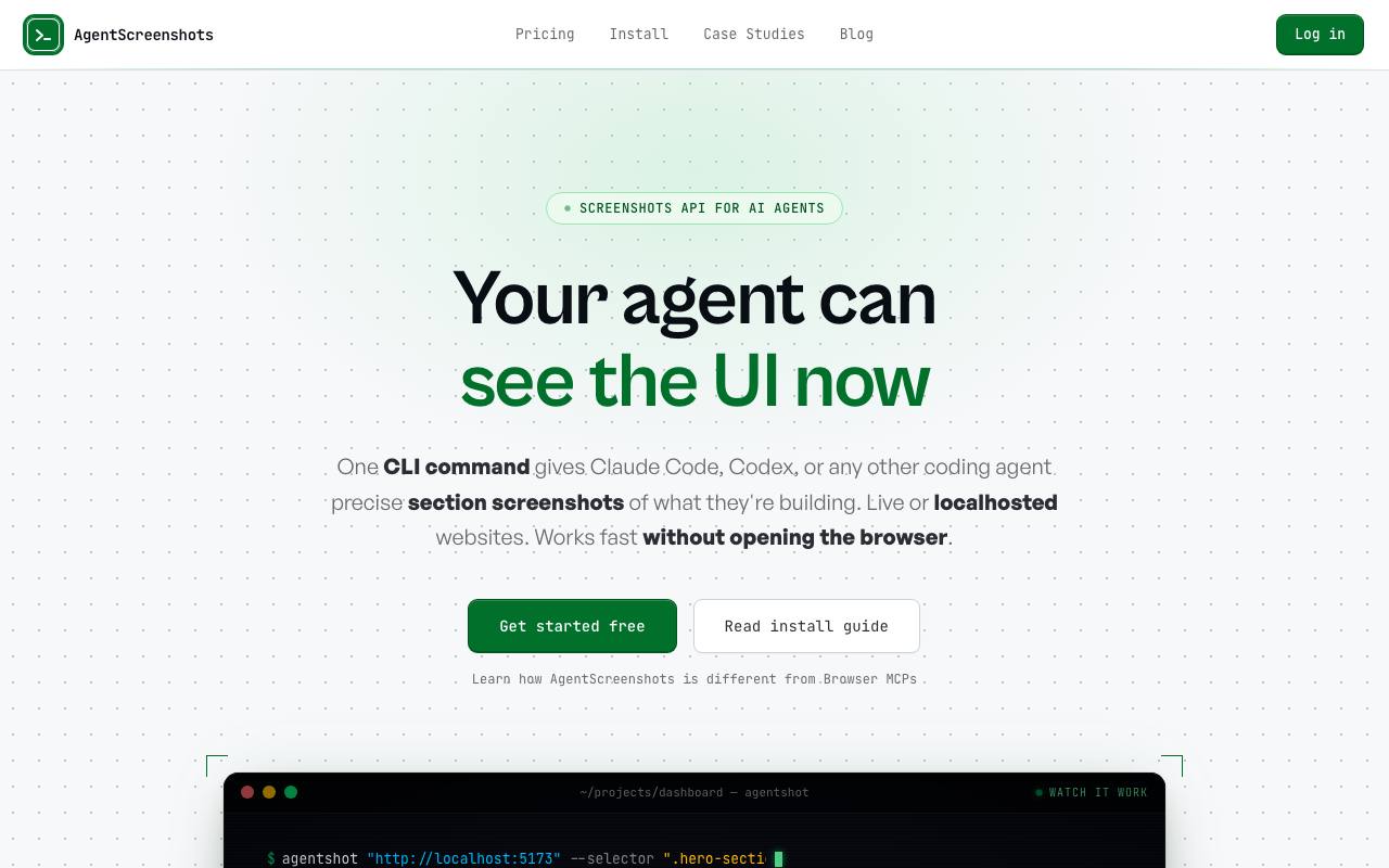 AgentScreenshots screenshot