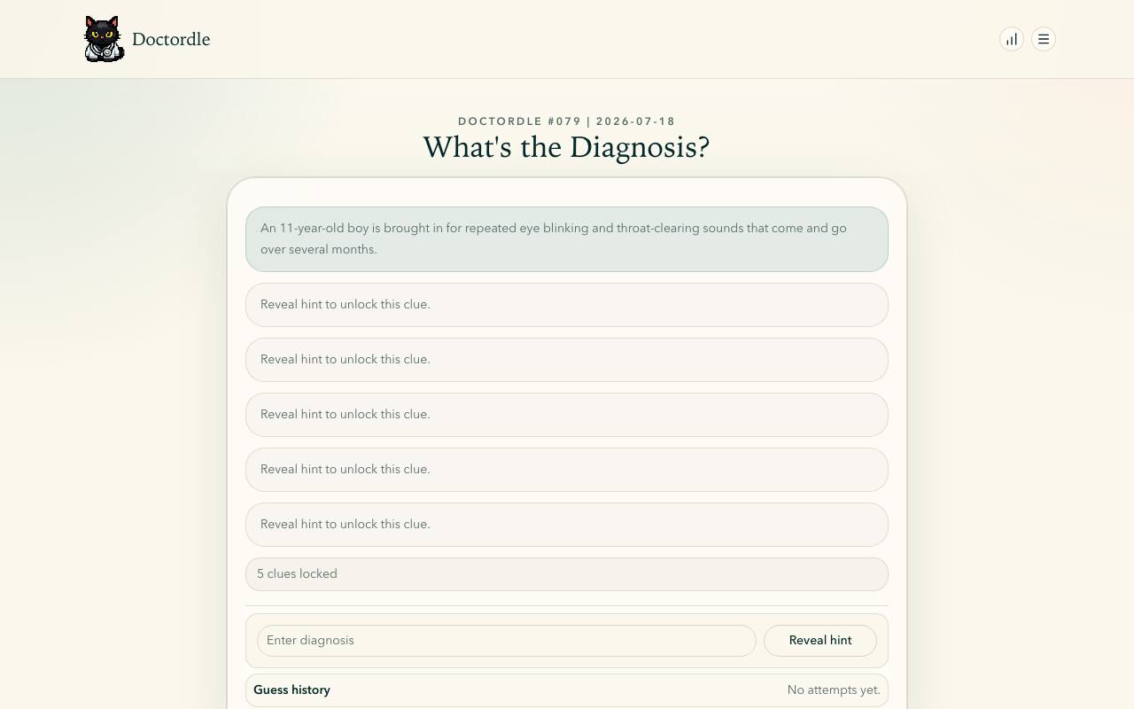 Doctordle screenshot
