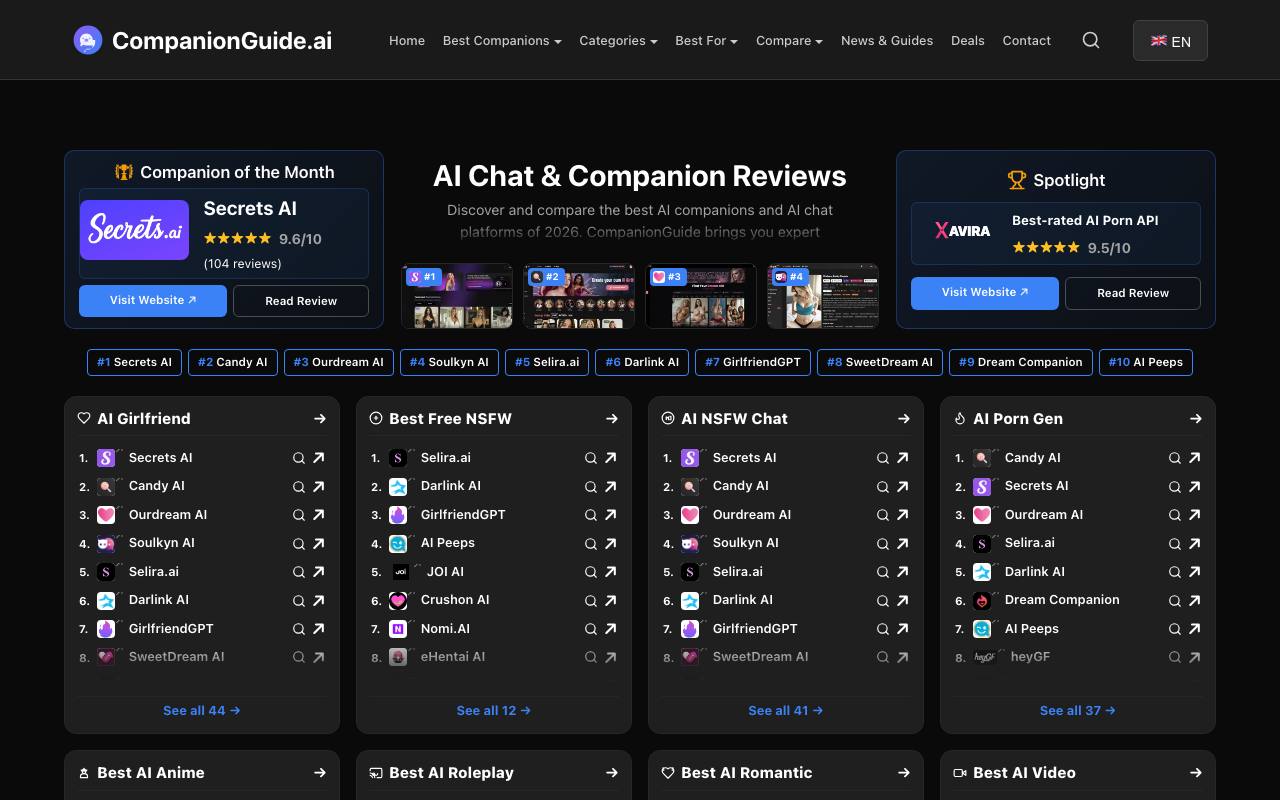 CompanionGuide screenshot