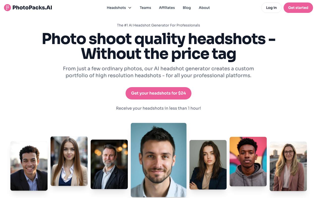Photo Packs AI screenshot