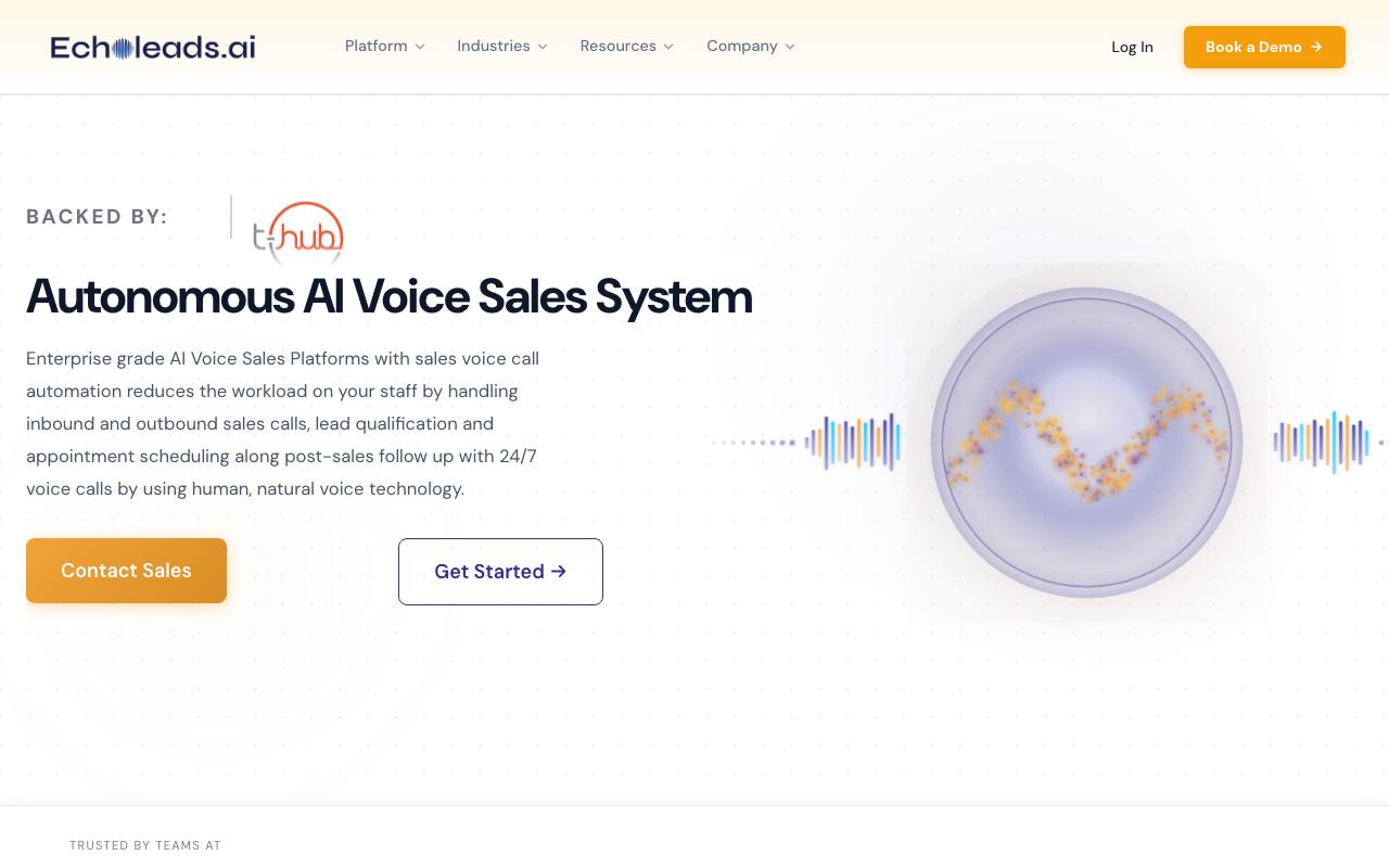 EchoLeads AI screenshot