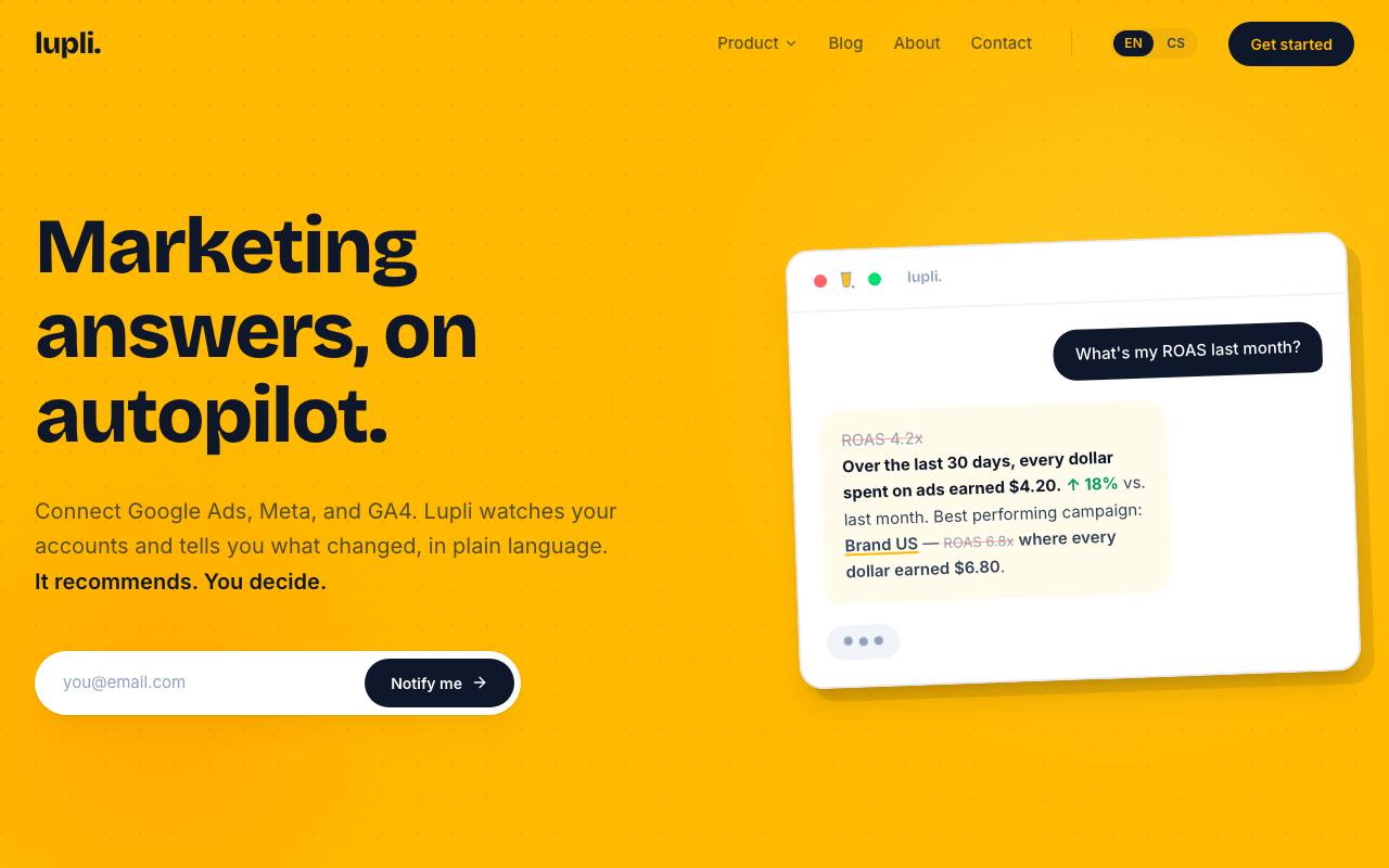 Lupli screenshot