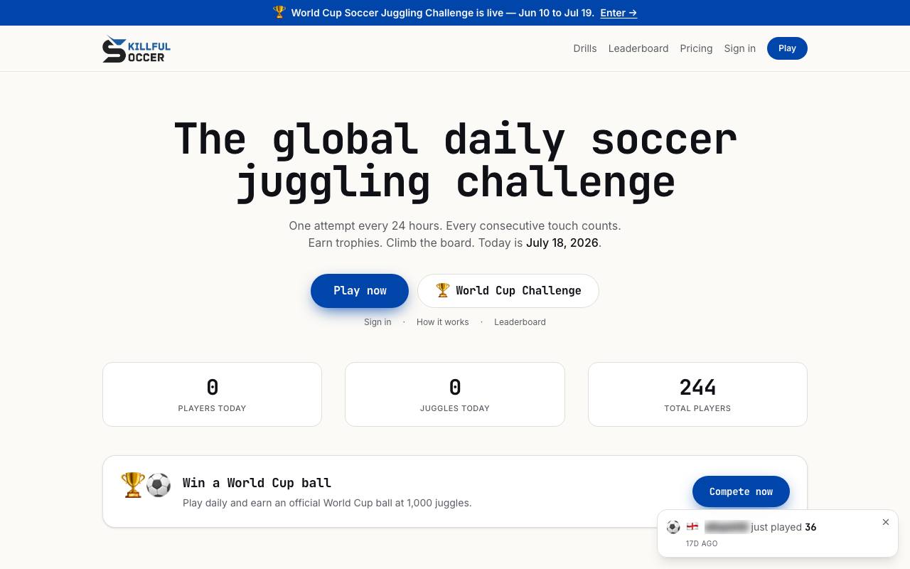 Skillful Soccer screenshot