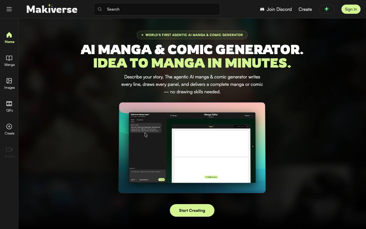Makiverse screenshot