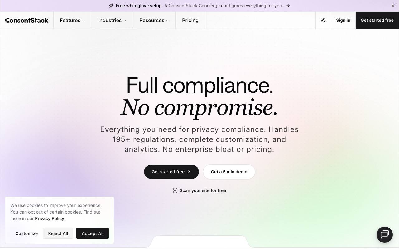 ConsentStack screenshot