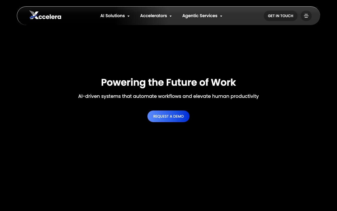 Xccelera.ai screenshot