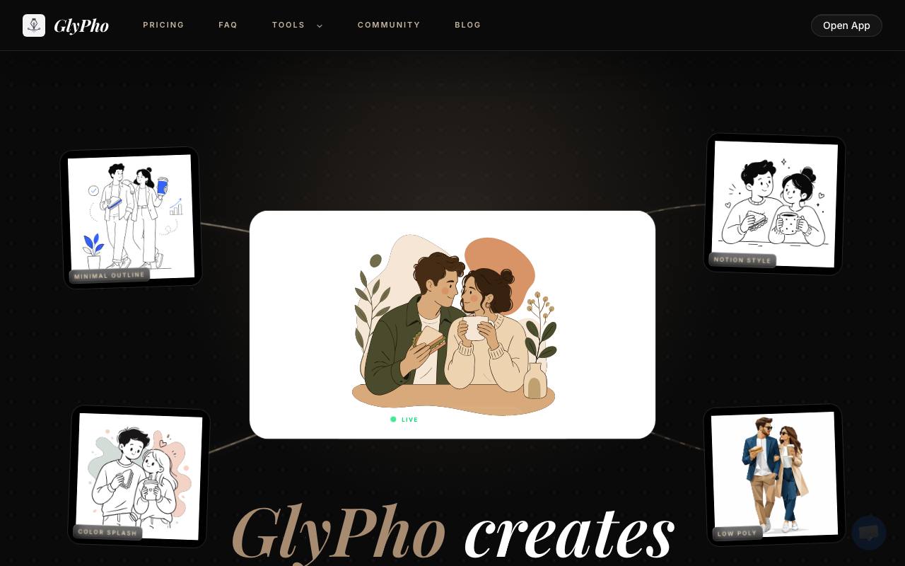 GlyPho screenshot