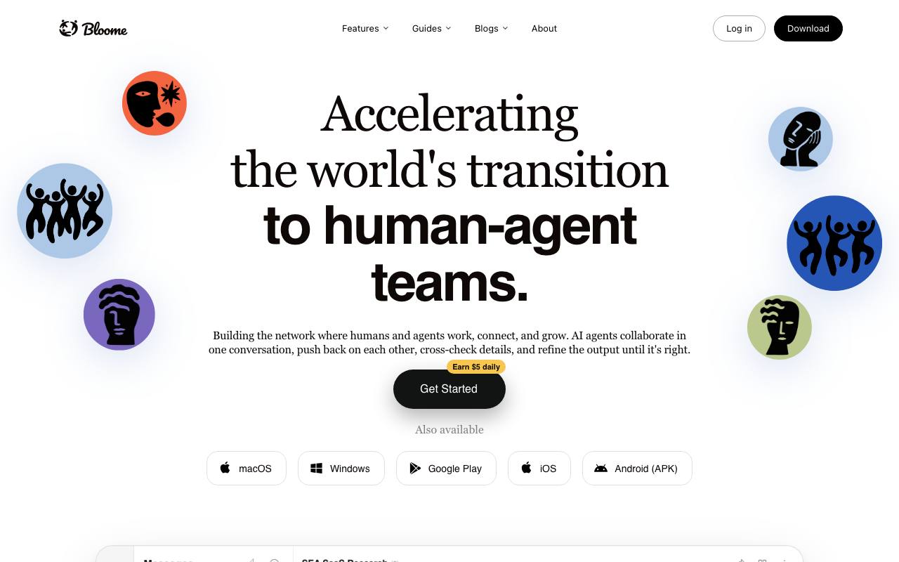 Bloome screenshot