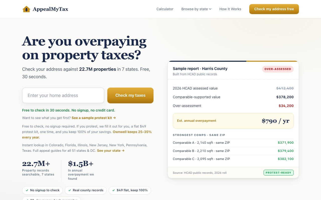 AppealMyTax screenshot
