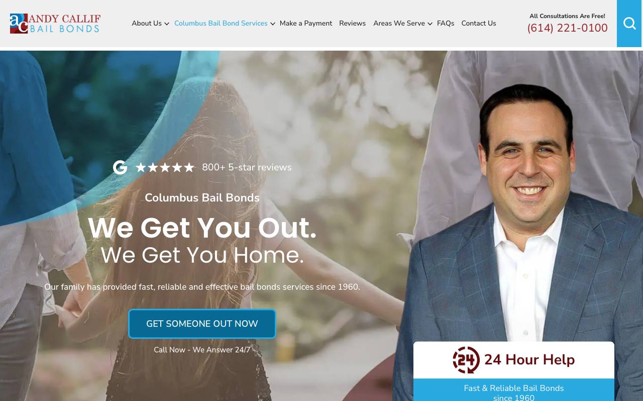 Andy Callif Bail Bonds screenshot