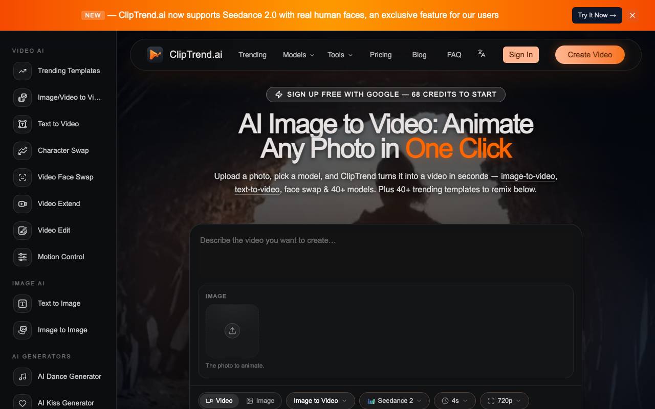 ClipTrend.ai screenshot