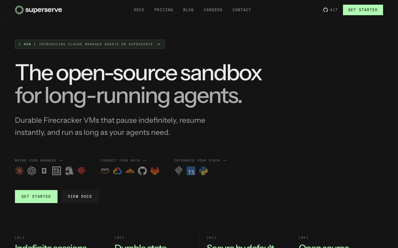 Superserve screenshot