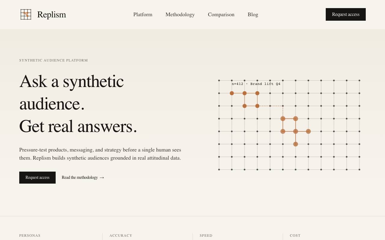 Replism screenshot