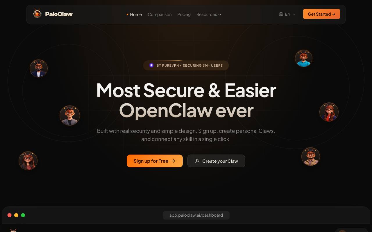 PaioClaw screenshot