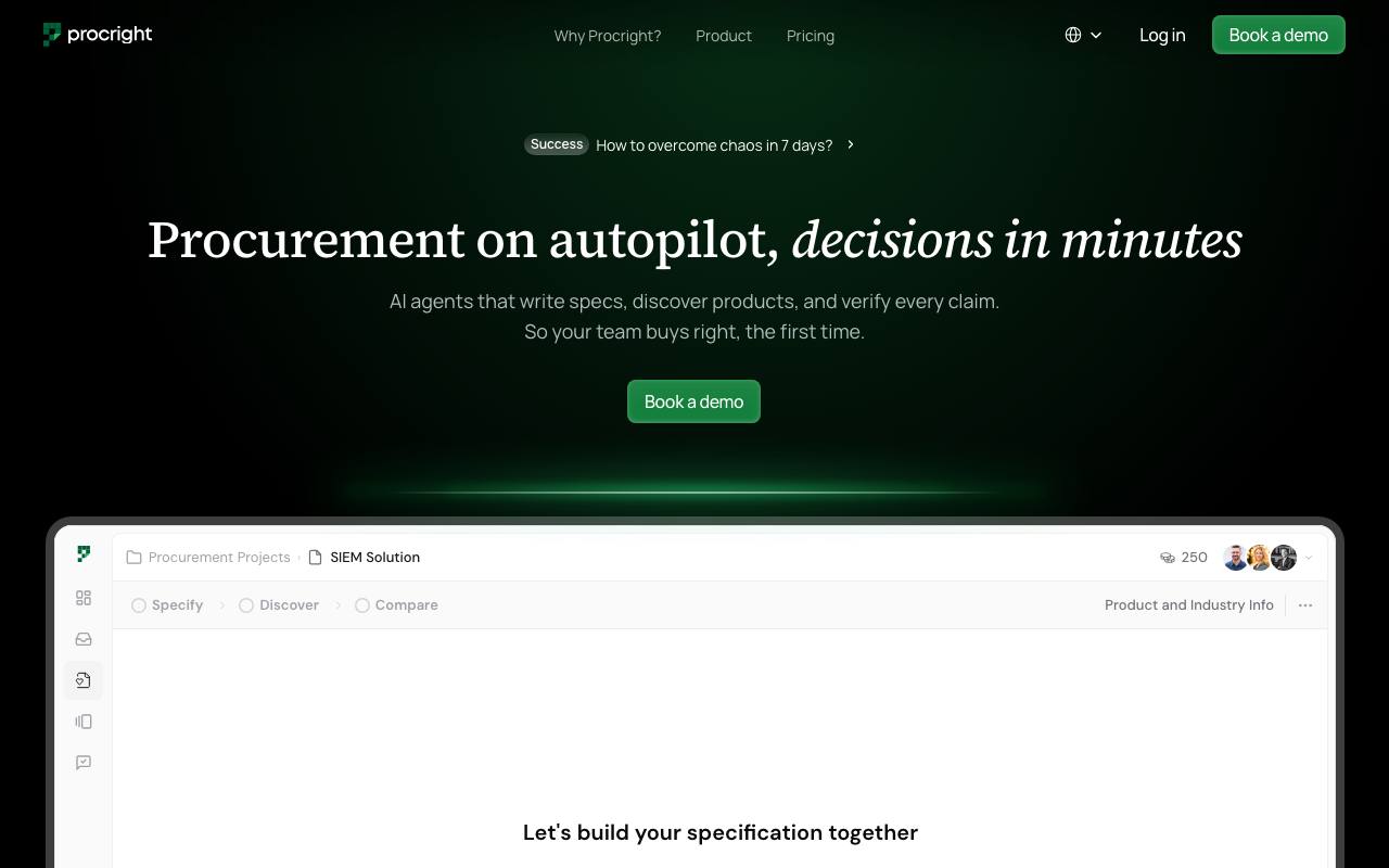 Procright screenshot