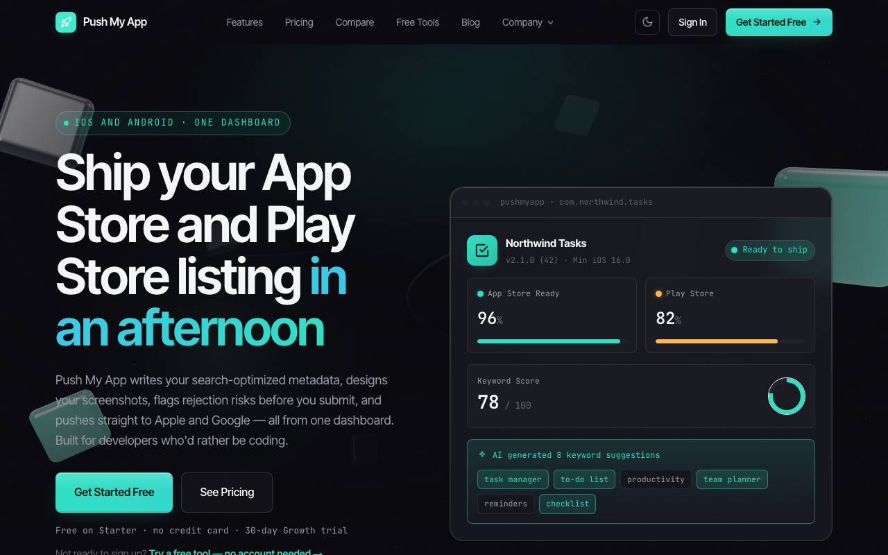 Push My App screenshot