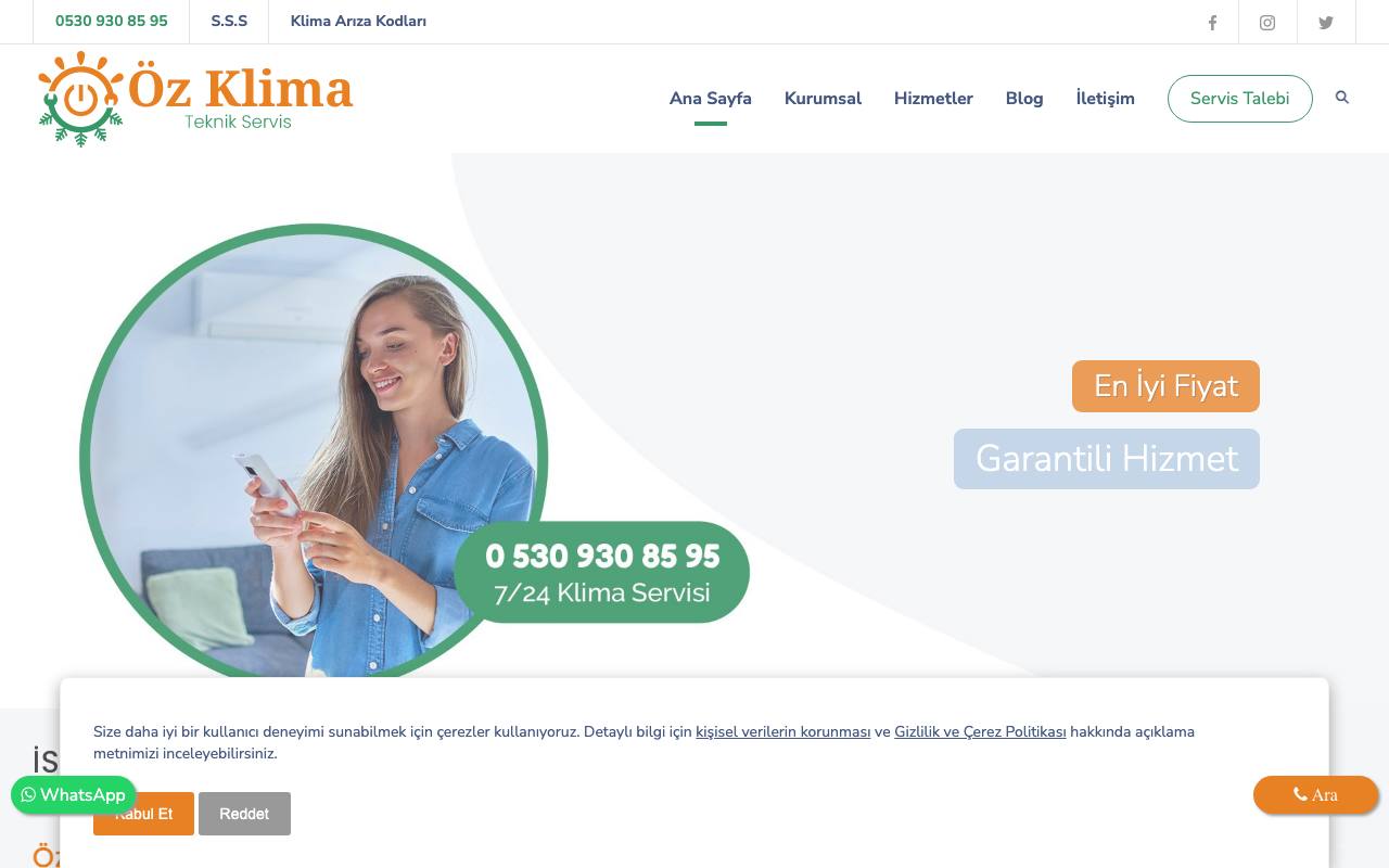 Öz Klima Servisi screenshot