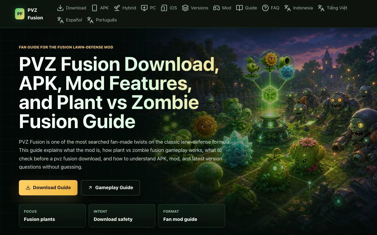 pvz fusion screenshot