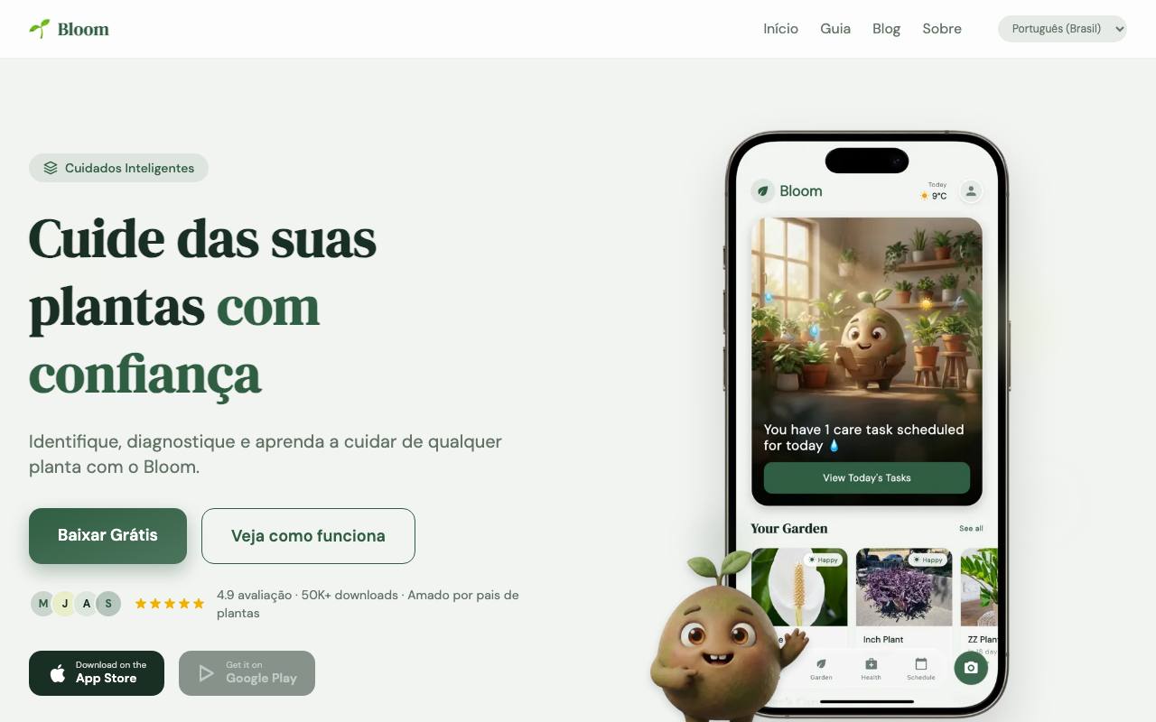 Bloom Plant ID screenshot