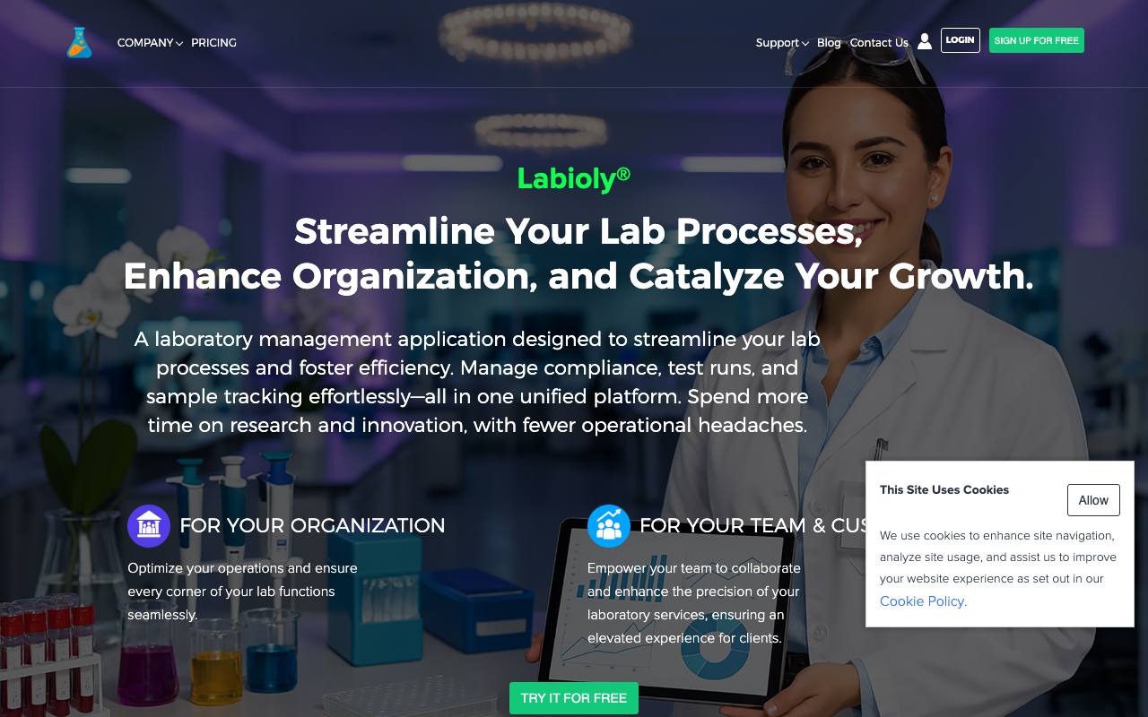 Labioly screenshot