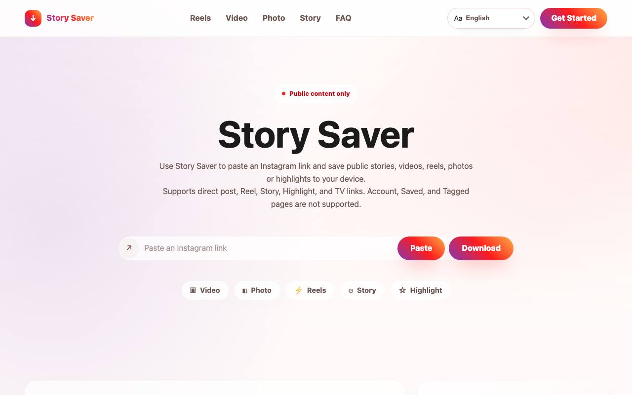Story Saver screenshot