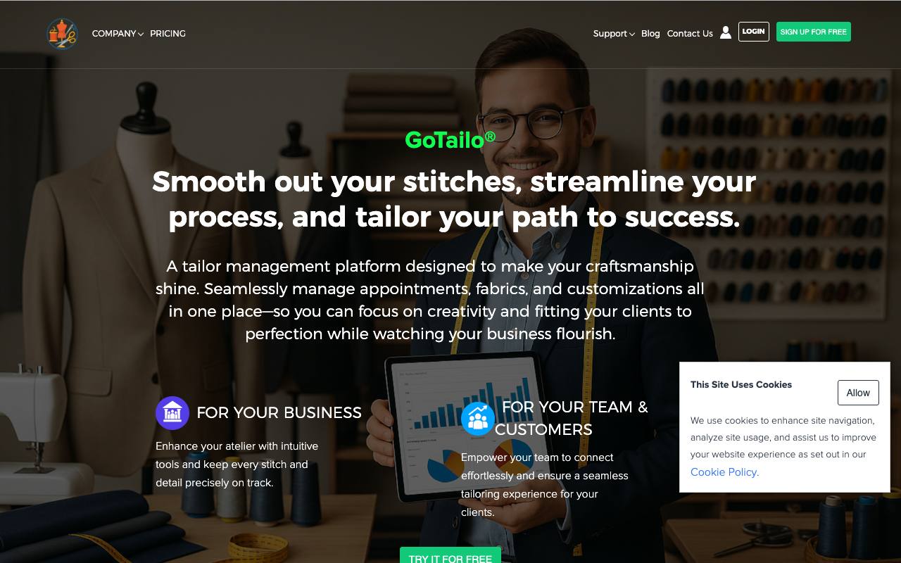 GoTailo screenshot