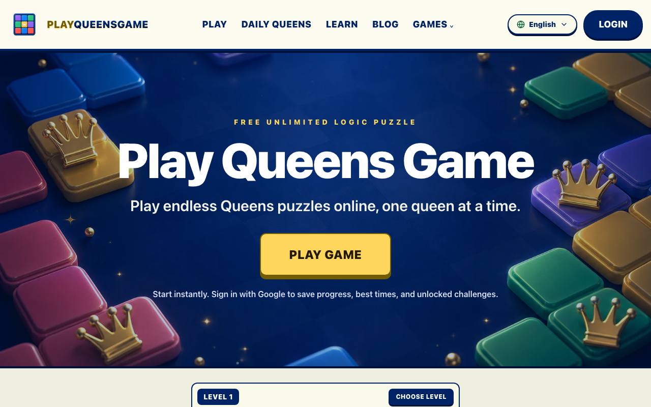 Queens Game screenshot