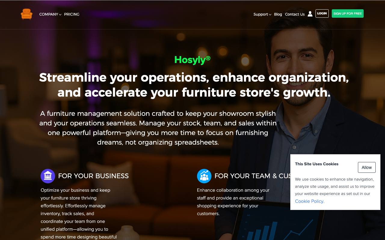 Hosyly screenshot