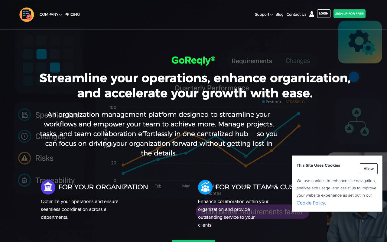 GoReqly screenshot