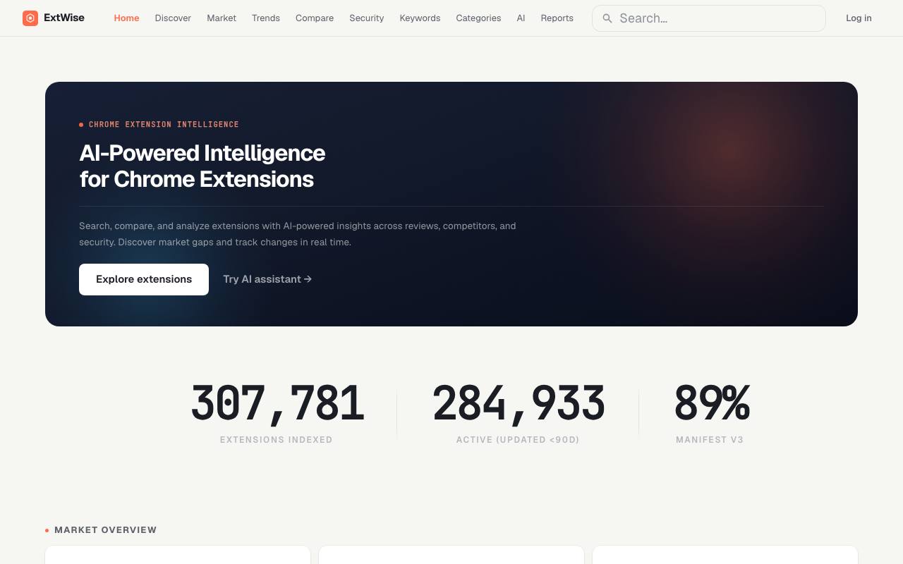 ExtWise screenshot
