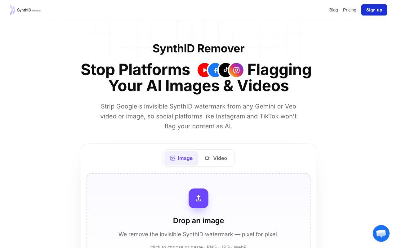 RemoveSynthID screenshot