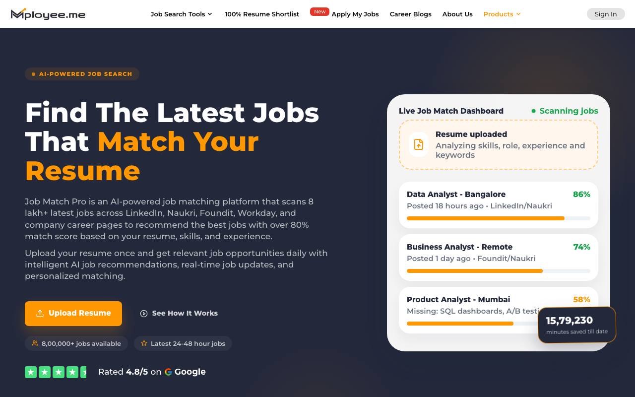 Job Match Pro screenshot