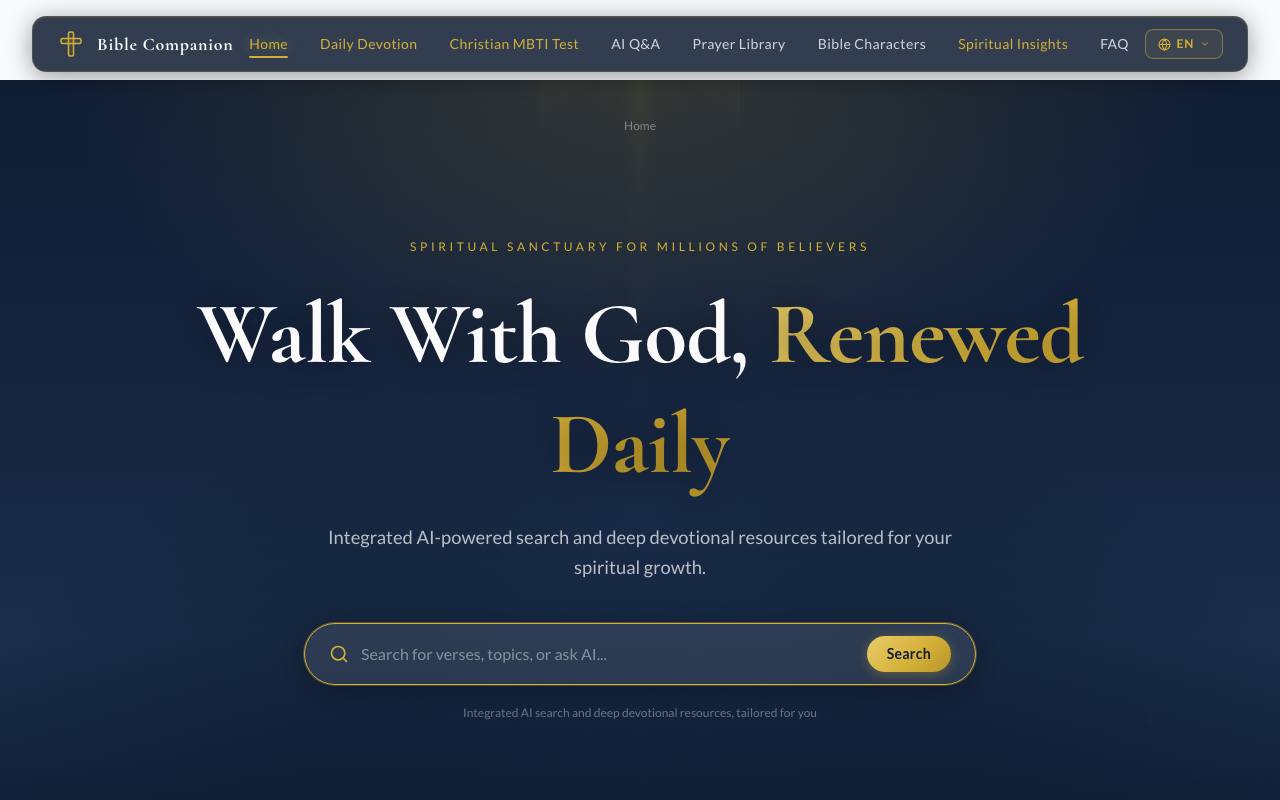 Bible Companion screenshot