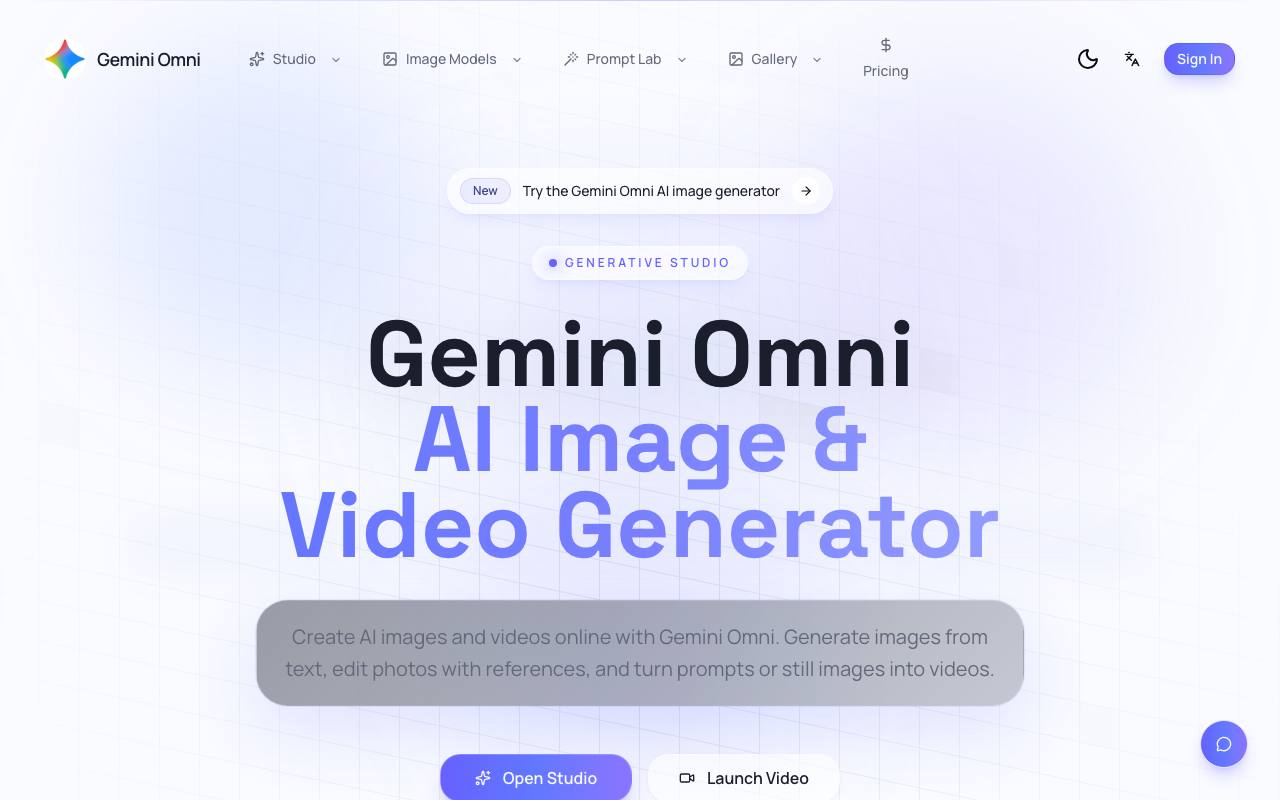 gemini-omin screenshot