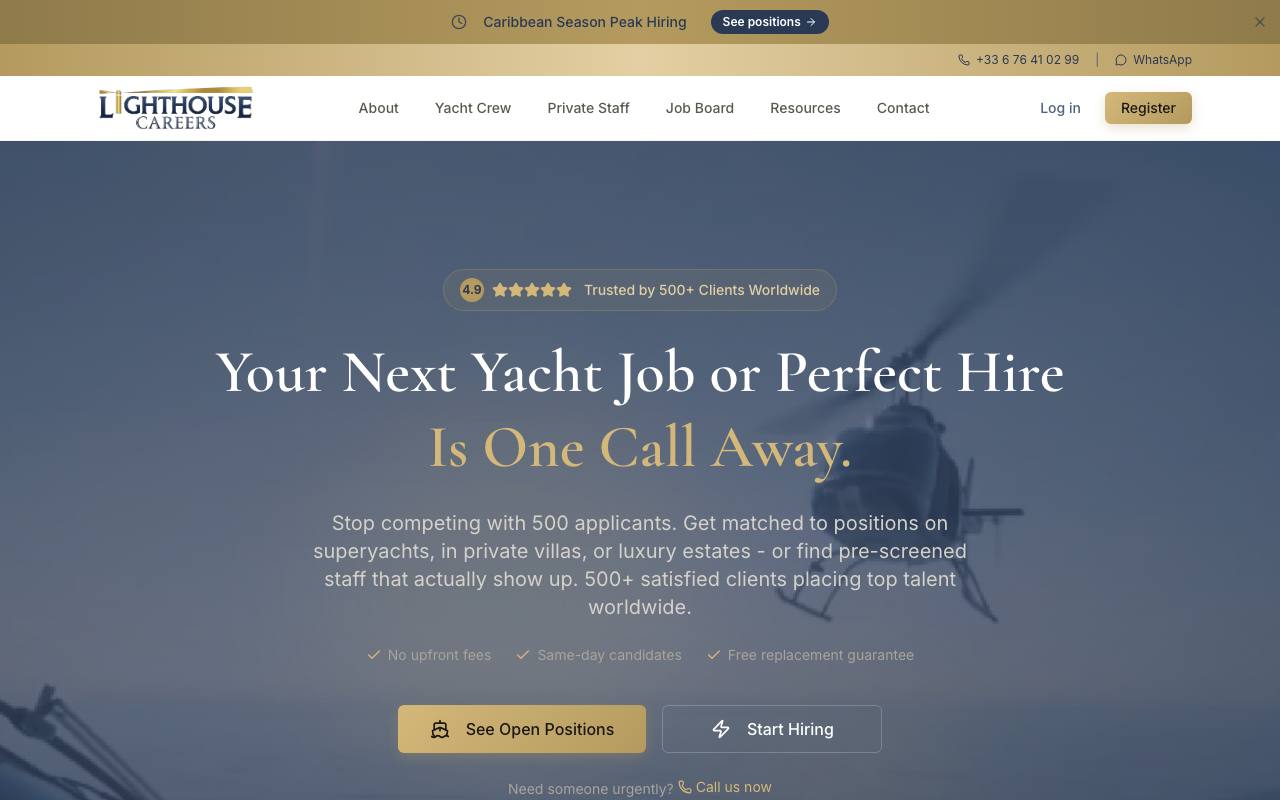 Lighthouse Careers screenshot
