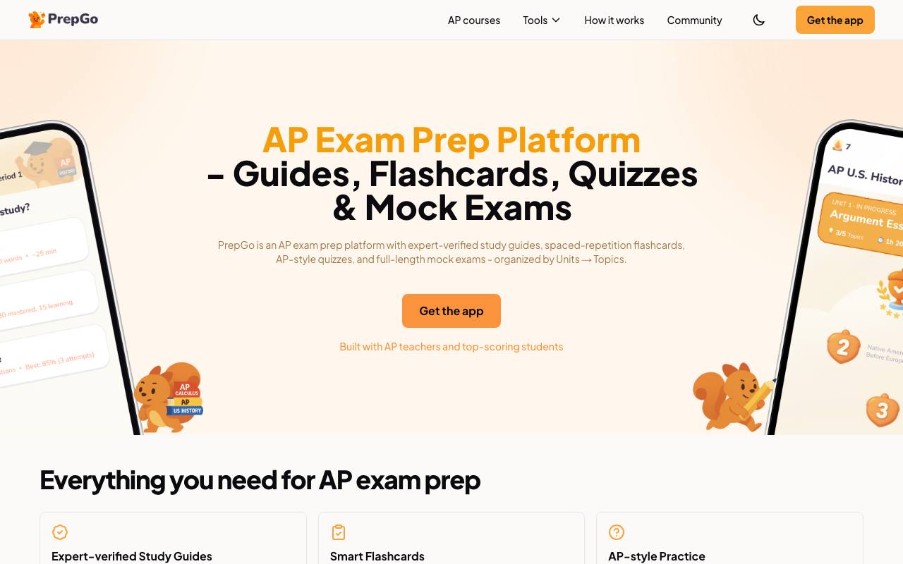 PrepGo screenshot