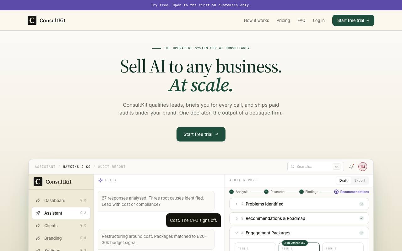 ConsultKit screenshot