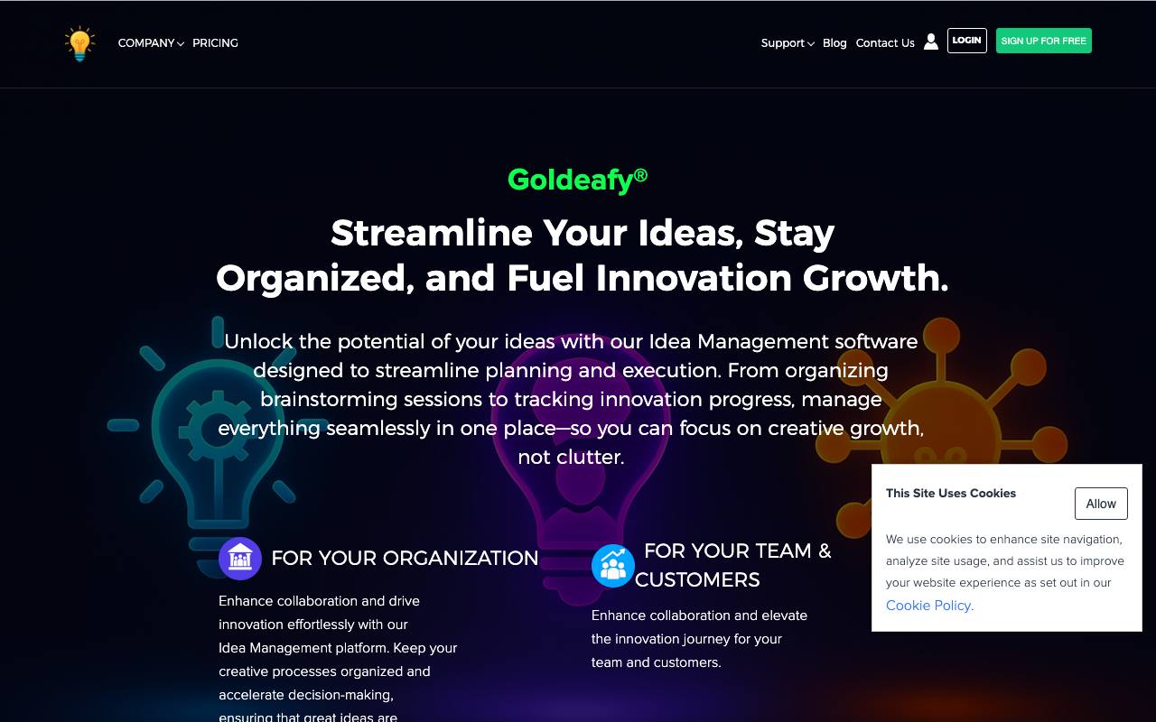 GoIdeafy screenshot