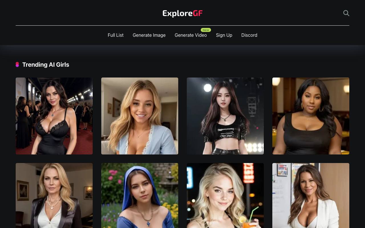 ExploreGF screenshot