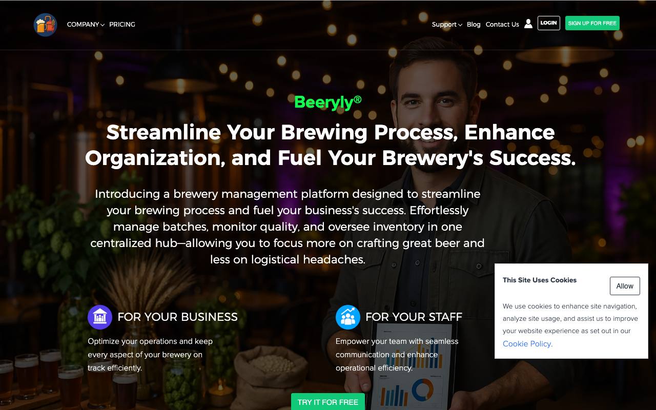 Beeryly screenshot